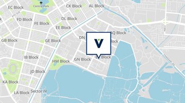 Vestian Kolkata Map